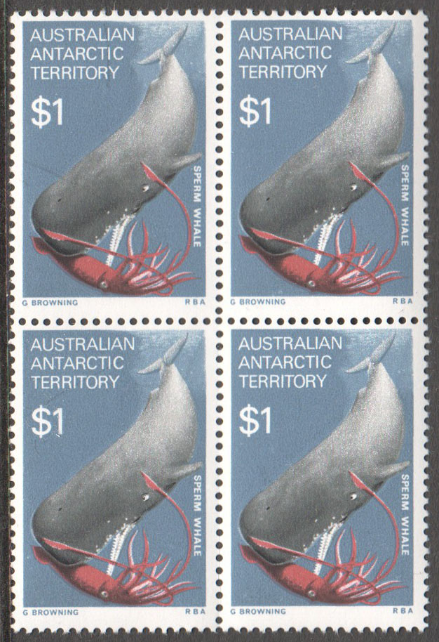Australian Antarctic Territory Scott L34 MNH Block - Click Image to Close